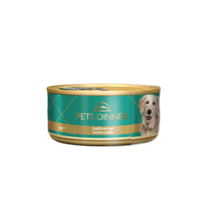 PETS DINNER SARDINE IN WATER 150g