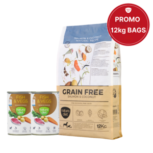 NATURA DIET GRAIN FREE SALMON & COCONUT 12kg